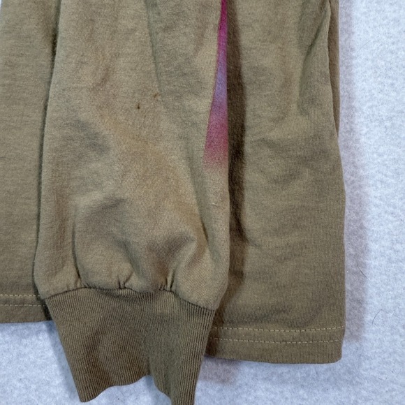 Top Dawg Shirt Men XL Tan Long Sleeve SiR November Graphic Arm Hip Hop TDE‎ - Picture 9 of 10